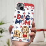 Custom Name Dog Mom Gifts for Dog Lovers - Personalized Phone Case