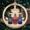Every Season Is Our Season - Bestie Personalized Custom Ornament - Wood Custom Shaped - Christmas Gift For Best Friends, BFF, Sisters