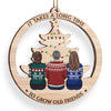 Every Season Is Our Season - Bestie Personalized Custom Ornament - Wood Custom Shaped - Christmas Gift For Best Friends, BFF, Sisters