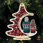 Custom Name Christmas Gifts for Grandma - Personalized Ornament