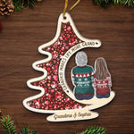 Custom Name Christmas Gifts for Grandma - Personalized Ornament