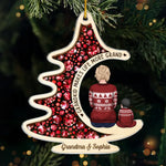 Custom Name Christmas Gifts for Grandma - Personalized Ornament