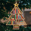 All I Want For Christmas Is A Good Book - Personalized Custom Ornament - Wood Custom Shaped - Christmas Gift For Book Lovers