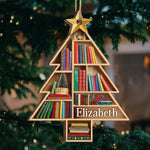 Custom Wood, Acrylic Ornament - Personalized Christmas Bookish Gifts For Book Lovers, Bookworms, Readers - Books Are The Mirrors Of The Soul