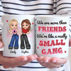 We Are More Than Friends - Besties Personalized Custom Mug - Gift For Best Friends, BFF, Sisters