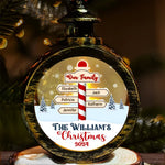 Family Is The Greatest Gift Of All, Especially At Christmas - Family Personalized Custom Candlelight Lantern Ornament - Christmas Gift For Family Members