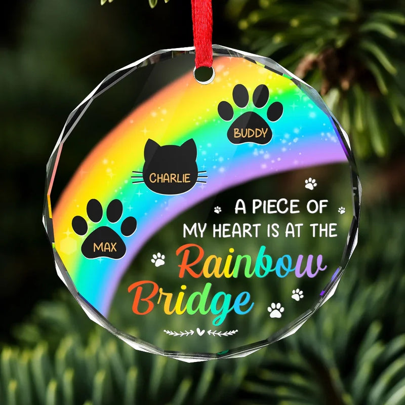 Thanks For Everything I Had A Great Time - Memorial Personalized Custom Circle Glass Ornament - Christmas Gift, Sympathy Gift For Pet Owners, Pet Lovers