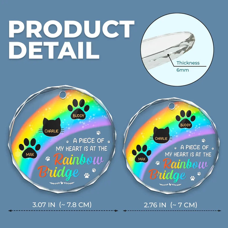 Thanks For Everything I Had A Great Time - Memorial Personalized Custom Circle Glass Ornament - Christmas Gift, Sympathy Gift For Pet Owners, Pet Lovers