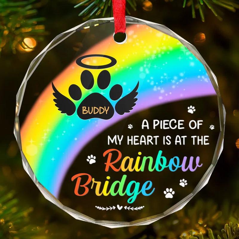 Thanks For Everything I Had A Great Time - Memorial Personalized Custom Circle Glass Ornament - Christmas Gift, Sympathy Gift For Pet Owners, Pet Lovers
