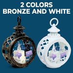 I Wish We Lived Closer - Bestie Personalized Custom Candlelight Lantern Ornament - Christmas Gift For Best Friends, BFF, Sisters
