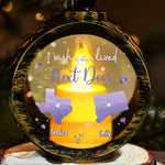 I Wish We Lived Closer - Bestie Personalized Custom Candlelight Lantern Ornament - Christmas Gift For Best Friends, BFF, Sisters