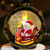 Custom Photo Tiny Hands, Big Christmas Magic - Family Personalized Custom Candlelight Lantern Ornament - Christmas Gift For Baby Kids, Newborn Baby, First Christmas