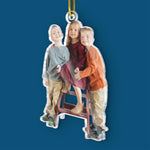 Custom Photo Custom Photo Acrylic Ornament - Personalized  Christmas Birthday Gifts For Mom, Dad, Kids - Keep Calm And Have A Merry Christmas