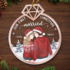 You Are The Reason I Believe In Love - Couple Personalized Custom Ornament - Acrylic Custom Shaped - Christmas Gift For Husband Wife, Anniversary, First Christmas