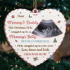 Custom Photo Love, Kisses And Kicks - Family Personalized Custom Ornament - Wood Custom Shaped - Christmas Gift For Baby Kids, Newborn Baby, First Christmas
