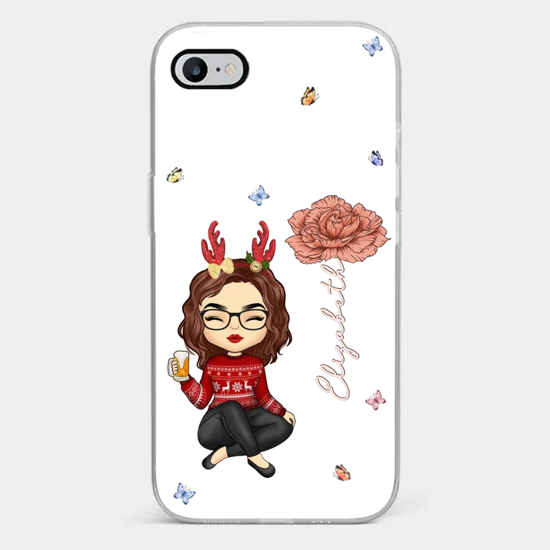 You Always Know How To Make Me Smile - Bestie Personalized Custom Clear Phone Case - Christmas Gift For Best Friends, BFF, Sisters