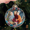 Custom Photo Family Makes The Season Brighter - Family Personalized Custom Ornament - Acrylic Custom Shaped - Christmas Gift For Family Members