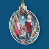 Custom Photo The Best Part Of Christmas Is Family Time - Family Personalized Custom Ornament - Acrylic Custom Shaped - Christmas Gift For Family Members