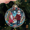 Custom Photo The Best Part Of Christmas Is Family Time - Family Personalized Custom Ornament - Acrylic Custom Shaped - Christmas Gift For Family Members