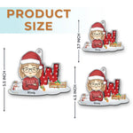 Go Out And Spread The Joy - Bestie Personalized Custom Ornament - Acrylic Custom Shaped - Christmas Gift For Kid