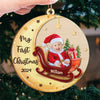Custom Photo Babies Bring Joy To Christmas - Family Personalized Custom Ornament - Wood Custom Shaped - Christmas Gift For Baby Kids, Newborn Baby, First Christmas