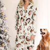 Custom Photo Family Time Is The Best Time When Everyone Is Cozy Together - Family Personalized Custom Pajamas - Christmas Gift For Family Members
