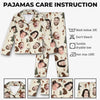 Custom Photo Family Time Is The Best Time When Everyone Is Cozy Together - Family Personalized Custom Pajamas - Christmas Gift For Family Members