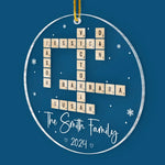 Christmas Is A Time For Families - Family Personalized Custom Ornament - Acrylic Custom Shaped - Christmas Gift For Family Members