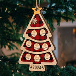Love Is The True Spirit Of Christmas - Family Personalized Custom Ornament - Wood Custom Shaped - Christmas Gift For Family