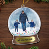 Custom Photo You Make Every Day Merry And Bright - Family Personalized Custom Ornament - Acrylic Custom Shaped - Christmas Gift For Dad
