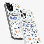 I Wish You Lived Next Door - Bestie Personalized Custom 3D Inflated Effect Printed Clear Phone Case - Christmas Gift For Best Friends, BFF, Sisters