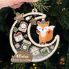 Baby's First Christmas - Family Personalized Custom Ornament - Acrylic Custom Shaped - Christmas Gift For Baby Kids, Newborn Baby, First Christmas