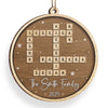 For It Is In Giving That We Receive - Family Personalized Custom Ornament - Wood Custom Shaped - Christmas Gift For Family Members