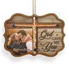 Custom Photo You're My Kind Of Perfect - Couple Personalized Custom Ornament - Wood Benelux Shaped - Christmas Gift For Husband Wife, Anniversary