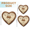 Two Hearts, One Love - Couple Personalized Custom Ornament - Wood Custom Shaped - Christmas Gift For Husband Wife, Anniversary