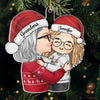 Christmas With My Family Is My Happy Place! - Family Personalized Custom Ornament - Acrylic Custom Shaped - Christmas Gift For Grandma