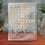 Family Means Nobody Gets Left Behind Or Forgotten - Family Personalized Custom Rectangle Shaped Acrylic Plaque - Gift For Family Members