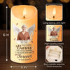 Custom Photo In Our Hearts You Will Always Stay, Loved And Remembered Every Day - Memorial Personalized Custom LED Candle - Sympathy Gift, Christmas Gift For Family Members