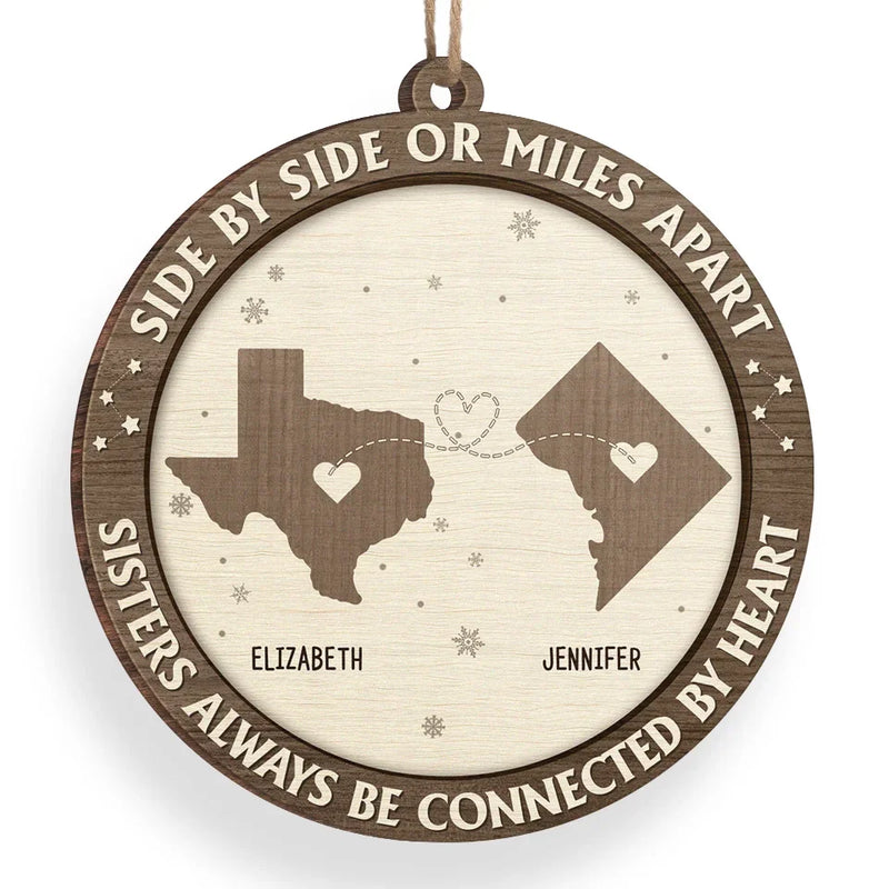 The Greatest Gift Our Parents Gave Us Was Each Other - Family Personalized Custom Ornament - Wood Custom Shaped - Christmas Gift For Family Members, Siblings, Brothers, Sisters