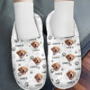 Custom Photo Every Wag Brings Joy To My Heart - Dog & Cat Personalized Custom Fluffy Slippers - Christmas Gift For Pet Owners, Pet Lovers