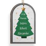 All Christmas Trees Are Perfect - Family Personalized Custom Ornament - Wood Custom Shaped - Christmas Gift For Family Members