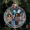 Custom Photo Friends Make Life Beautiful - Bestie Personalized Custom Ornament - Acrylic Custom Shaped - Christmas Gift For Best Friends, BFF, Sisters