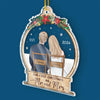 Our First Christmas Engaged - Couple Personalized Custom Ornament - Acrylic Custom Shaped - Christmas Gift For Husband Wife, Anniversary