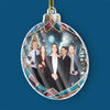 Custom Photo Cheers To A Merry Christmas - Coworker Personalized Custom Ornament - Acrylic Custom Shaped - Christmas Gift For Coworkers, Work Friends, Colleagues