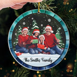 Custom Photo Home Is Where Your People Are - Family Personalized Custom Ornament - Acrylic Custom Shaped - Christmas Gift For Family Members