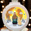 Furry Friends Fill Our Lives With Love - Memorial Personalized Custom Candlelight Lantern Ornament - Sympathy Gift, Christmas Gift For Pet Owners, Pet Lovers