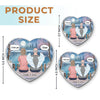 Your Presence Is Missed, Your Memory Treasured - Memorial Personalized Custom Ornament - Acrylic Custom Shaped - Sympathy Gift, Christmas Gift For Family Members