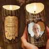 Custom Photo Your Life Was A Blessing To Us All - Memorial Personalized Custom LED Candle - Sympathy Gift, Christmas Gift For Family Members