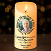 Custom Photo Greatly Loved, Deeply Missed - Memorial Personalized Custom LED Candle - New Arrival, Christmas Gift, Sympathy Gift For Family Members