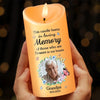 Custom Photo Loving You Forever - Memorial Personalized Custom LED Candle - New Arrival, Christmas Gift, Sympathy Gift For Family Members